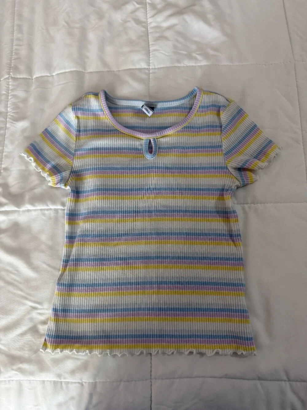 Old Navy Girls' Short Sleeve Tees (Multicolors) Size 8